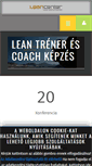 Mobile Screenshot of leancenter.hu